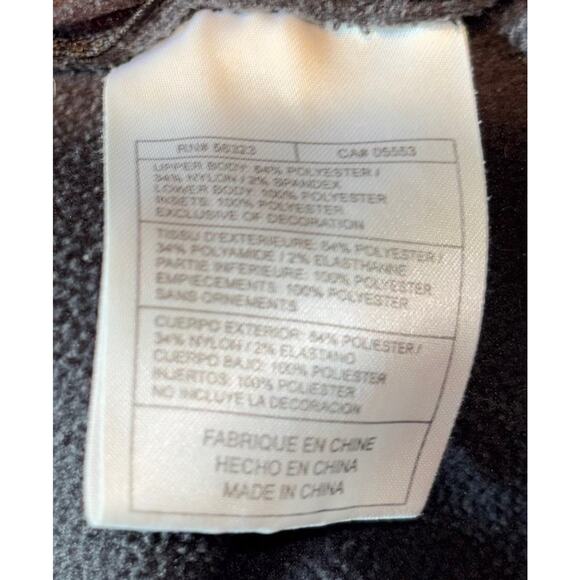 Nike Jacket Unisex L Black Performance Fleece Full Zip Up Coat Whoosh Outdoor - Picture 8 of 9